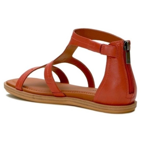 NEW MSRP $89 Lucky Brand Nayda Caged Sandals Women's in Cognac -  Size 11 - Picture 4 of 10